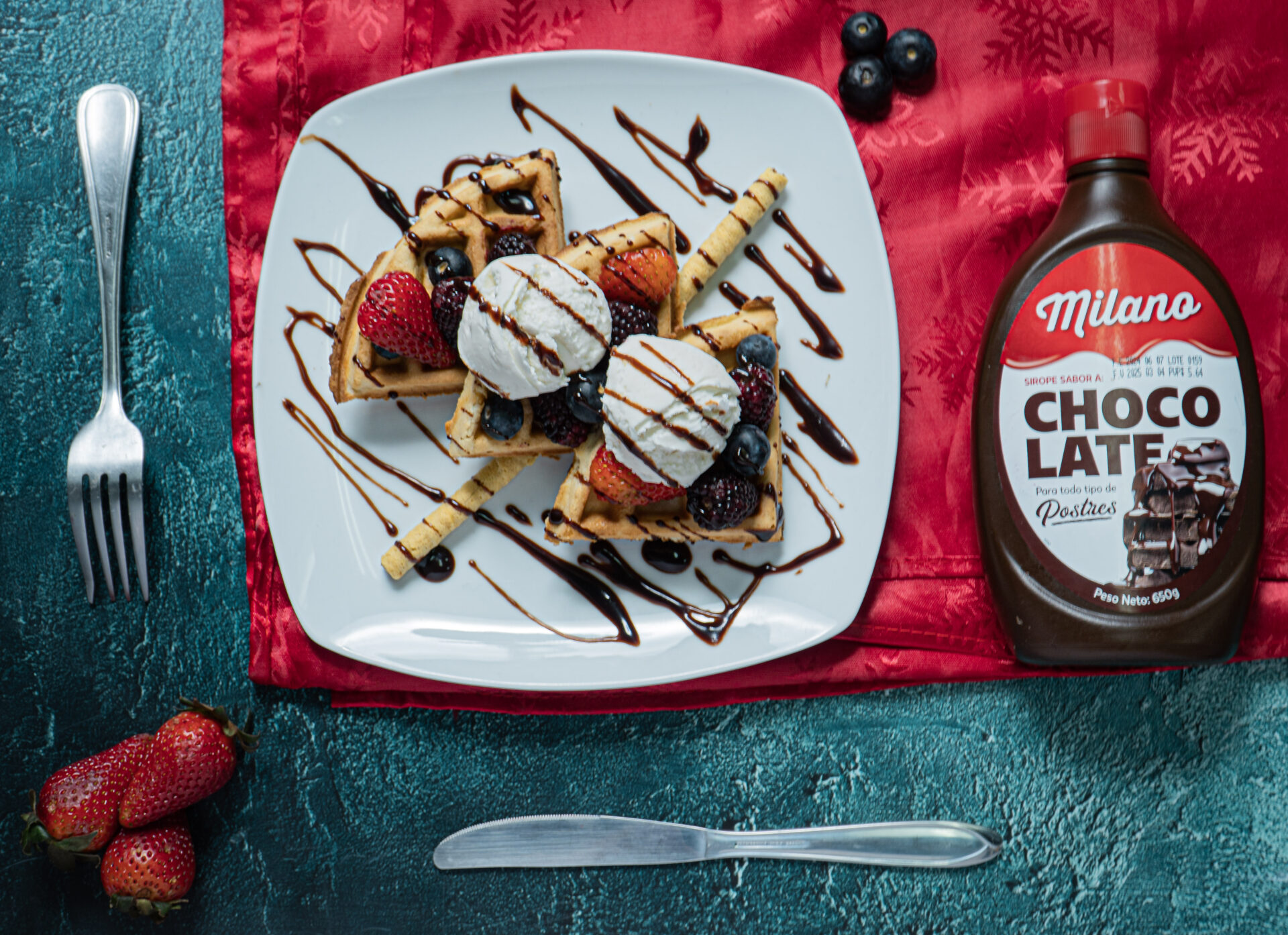Postre-de-Waffle